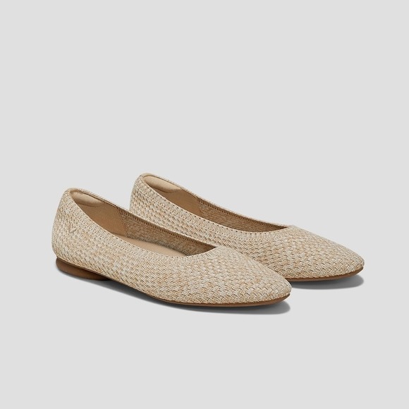 VIVAIA Pointed-Toe Flats Knit Comfortable Everyday Shoes Beige EU/38.5 US/7.5‎ - Picture 7 of 11
